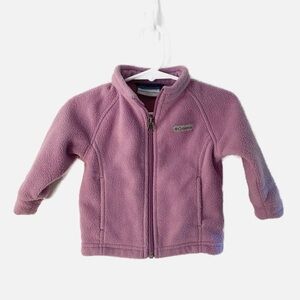 Columbia Lavender Fleece Jacket (6-12 mo)
